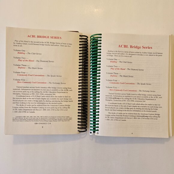 2 ACBL Bridge Series Books - Picture 3 of 4